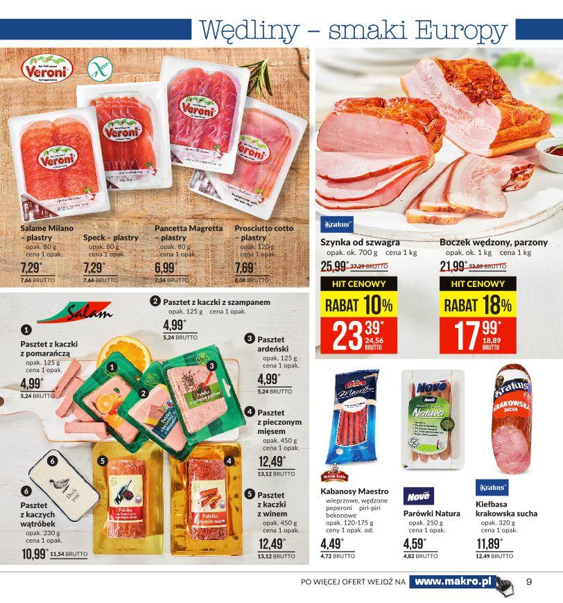 Gazetka promocyjna MAKRO str. 9