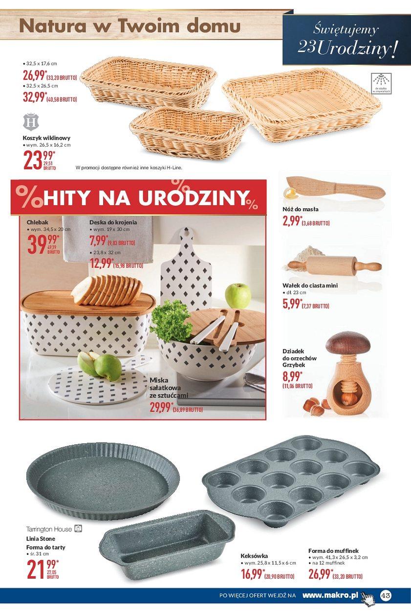 Gazetka promocyjna MAKRO str. 43