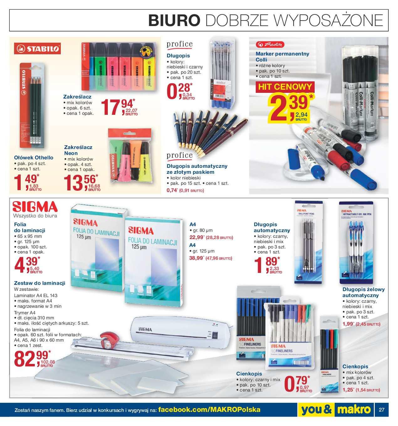 Gazetka promocyjna MAKRO str. 27