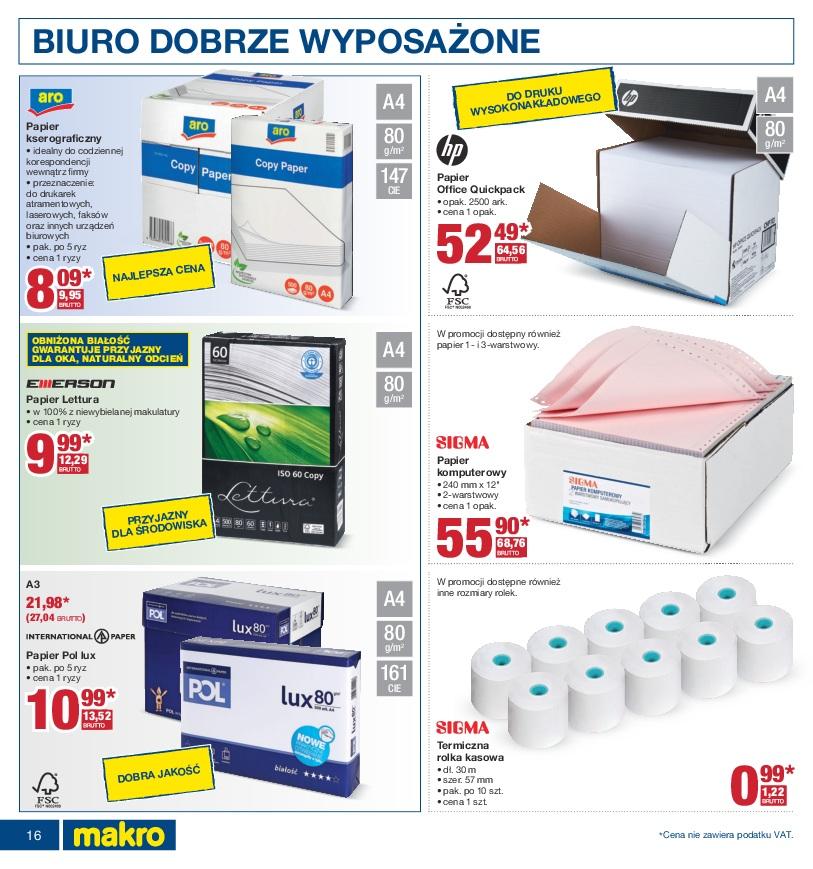 Gazetka promocyjna MAKRO str. 16