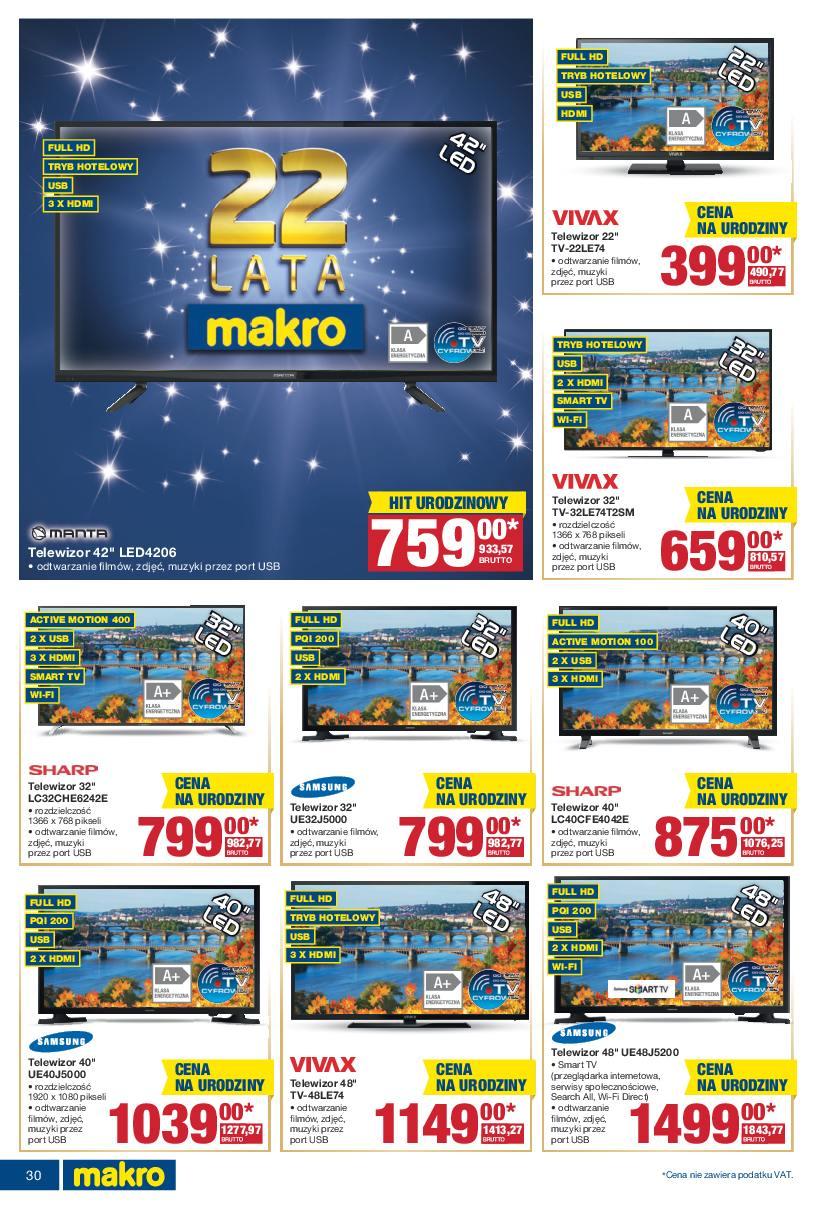 Gazetka promocyjna MAKRO str. 30