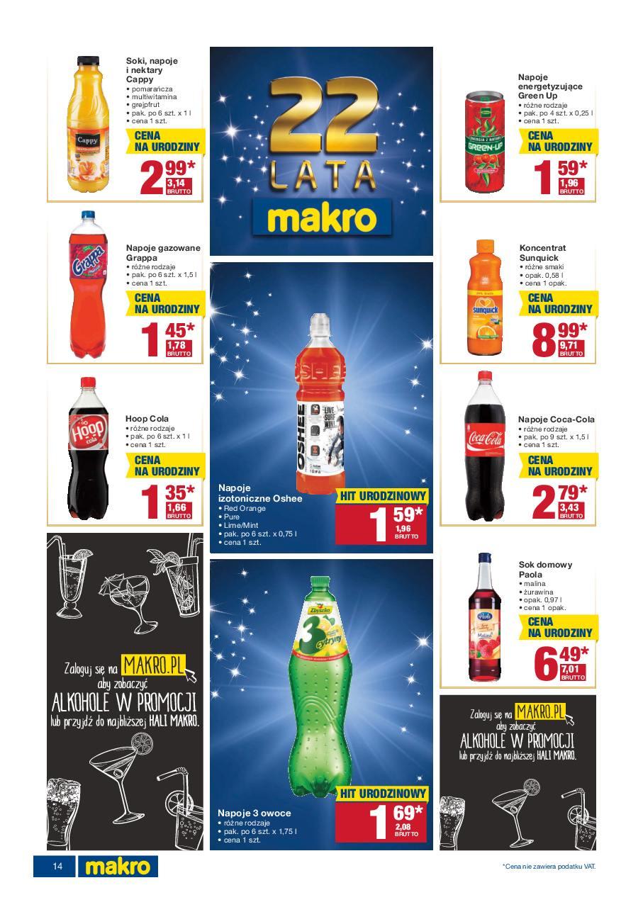 Gazetka promocyjna MAKRO str. 14