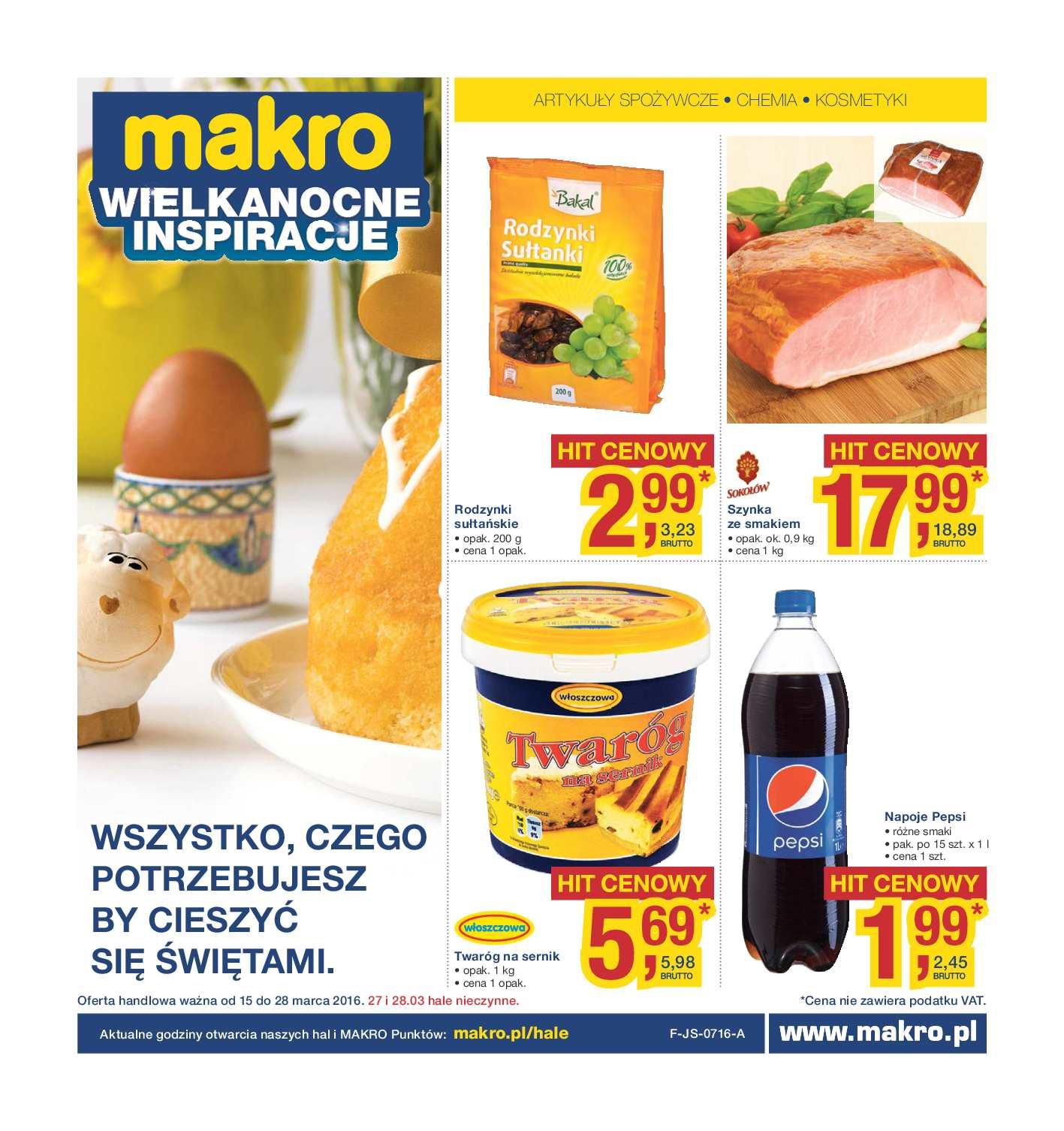 Gazetka promocyjna MAKRO str. 1