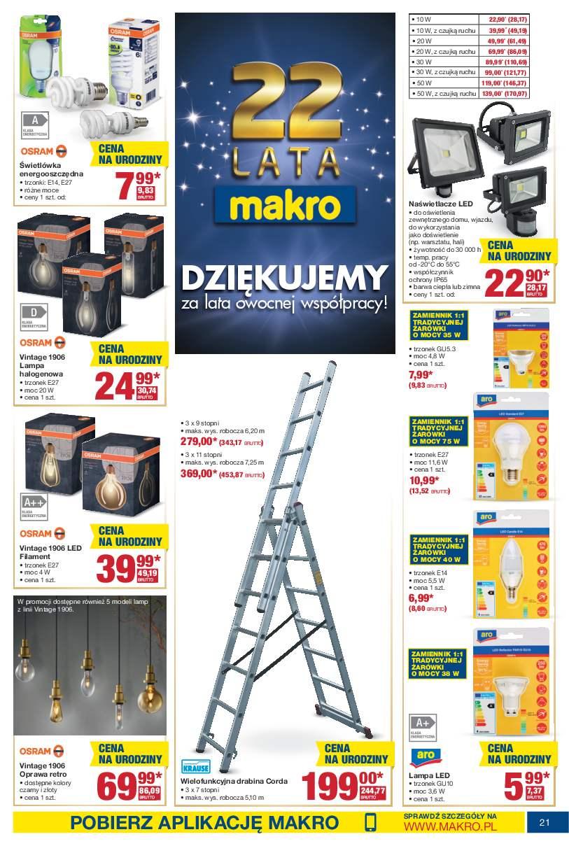 Gazetka promocyjna MAKRO str. 21