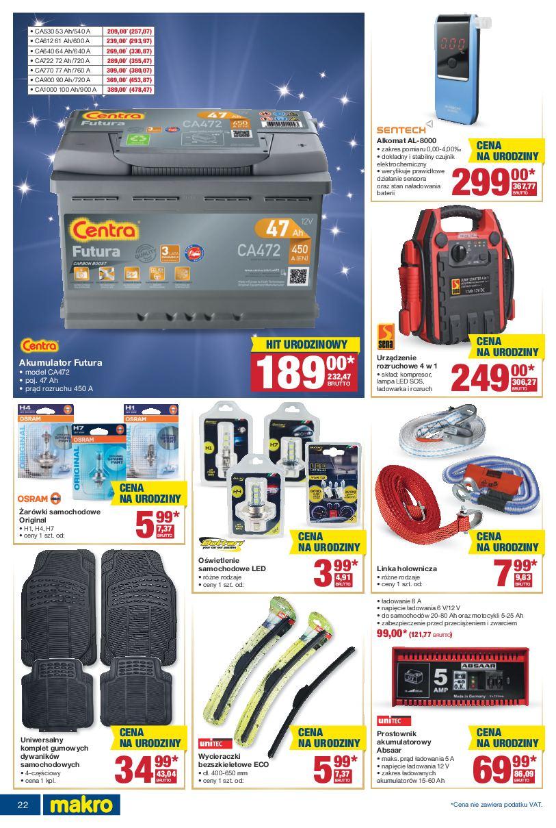 Gazetka promocyjna MAKRO str. 22