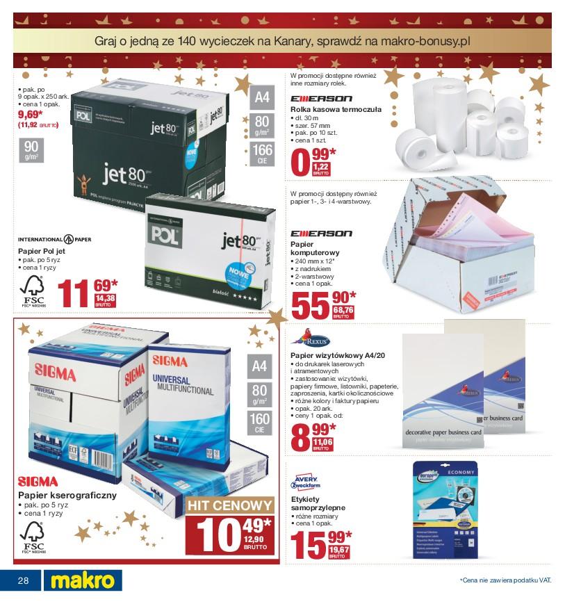 Gazetka promocyjna MAKRO str. 28