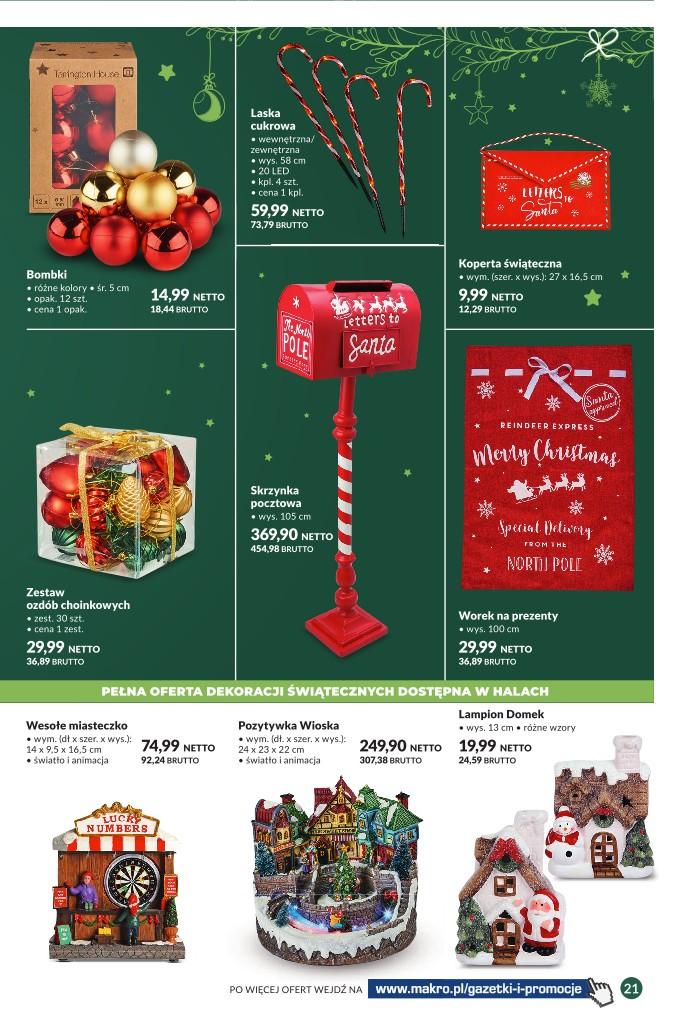 Gazetka promocyjna MAKRO str. 21