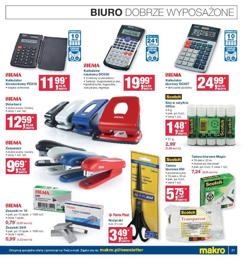 Gazetka promocyjna MAKRO str. 31