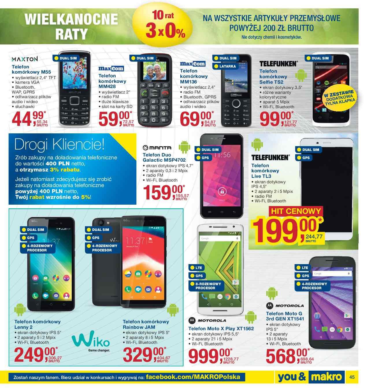 Gazetka promocyjna MAKRO str. 45