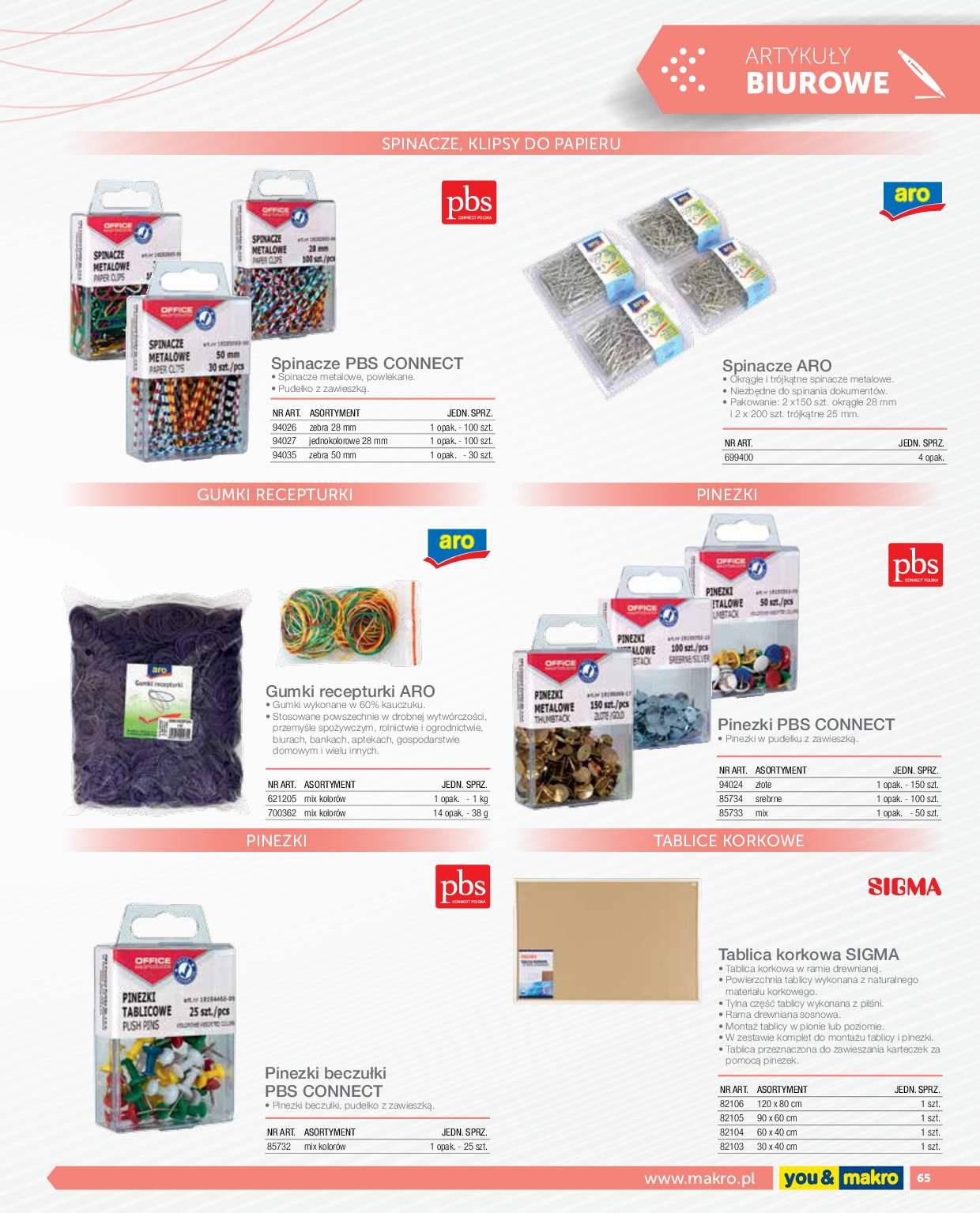 Gazetka promocyjna MAKRO str. 65