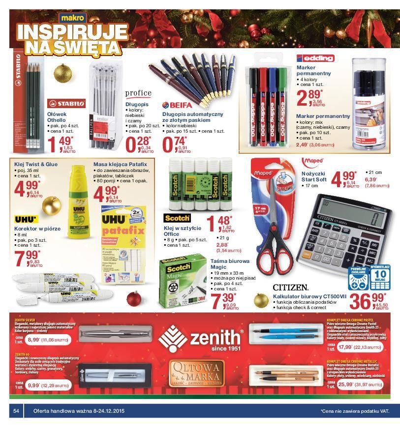 Gazetka promocyjna MAKRO str. 54