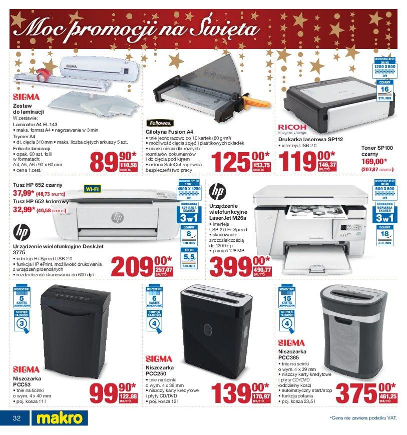 Gazetka promocyjna MAKRO str. 32