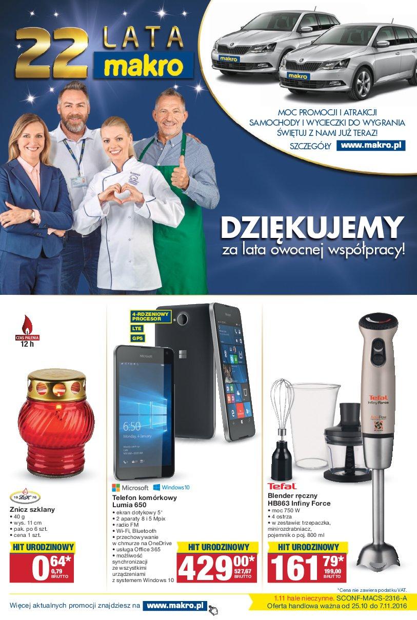 Gazetka promocyjna MAKRO str. 1