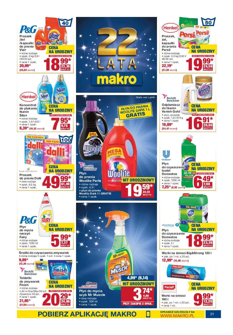 Gazetka promocyjna MAKRO str. 21