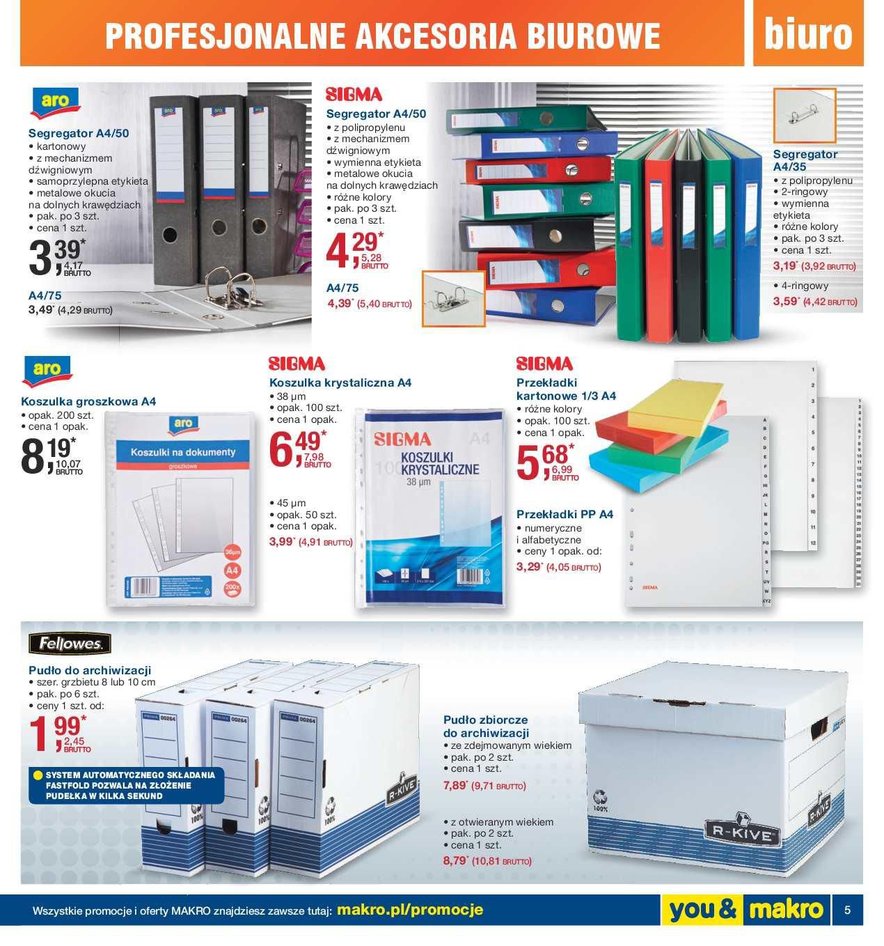 Gazetka promocyjna MAKRO str. 5