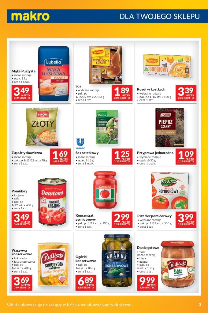 Gazetka promocyjna MAKRO str. 3