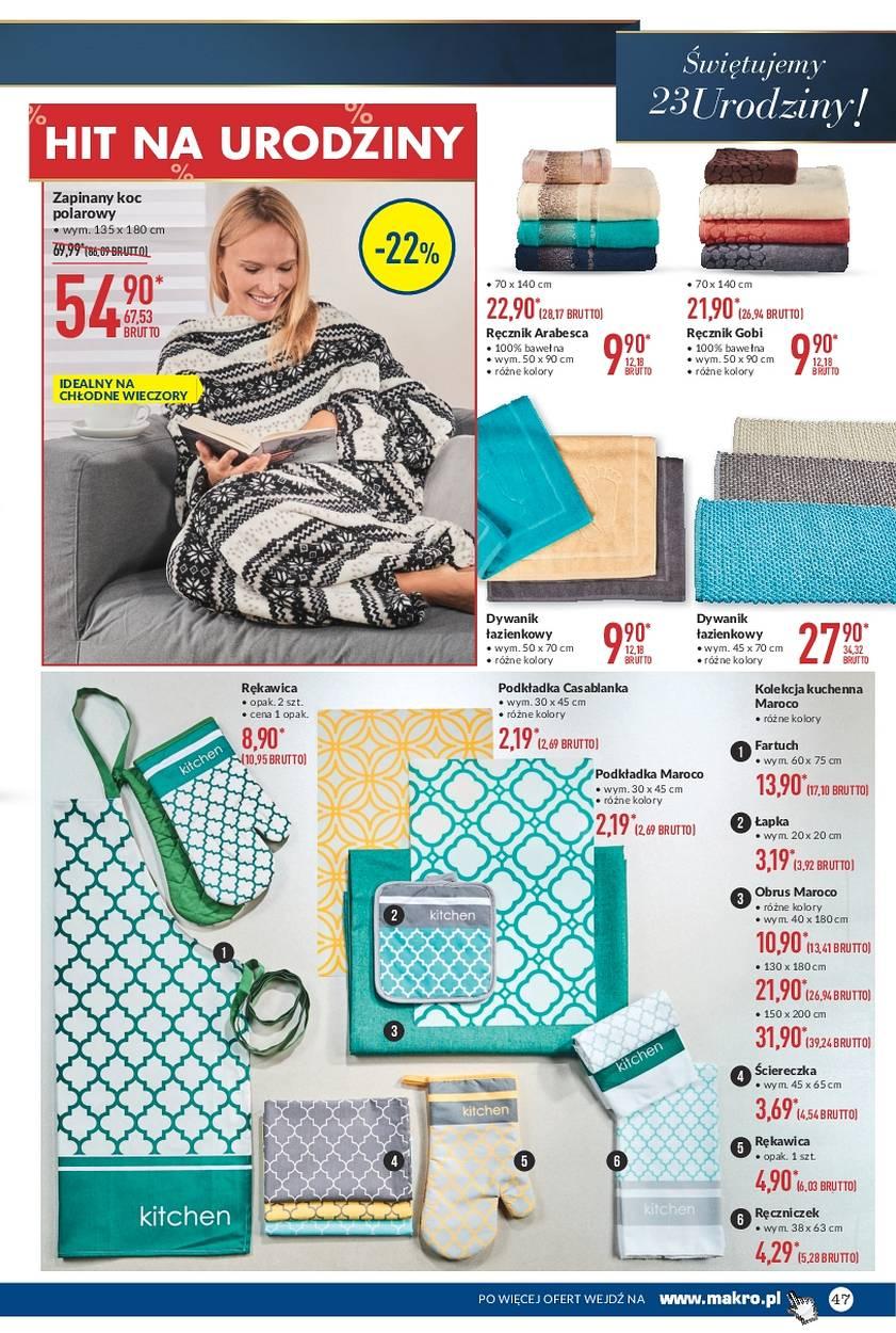 Gazetka promocyjna MAKRO str. 47