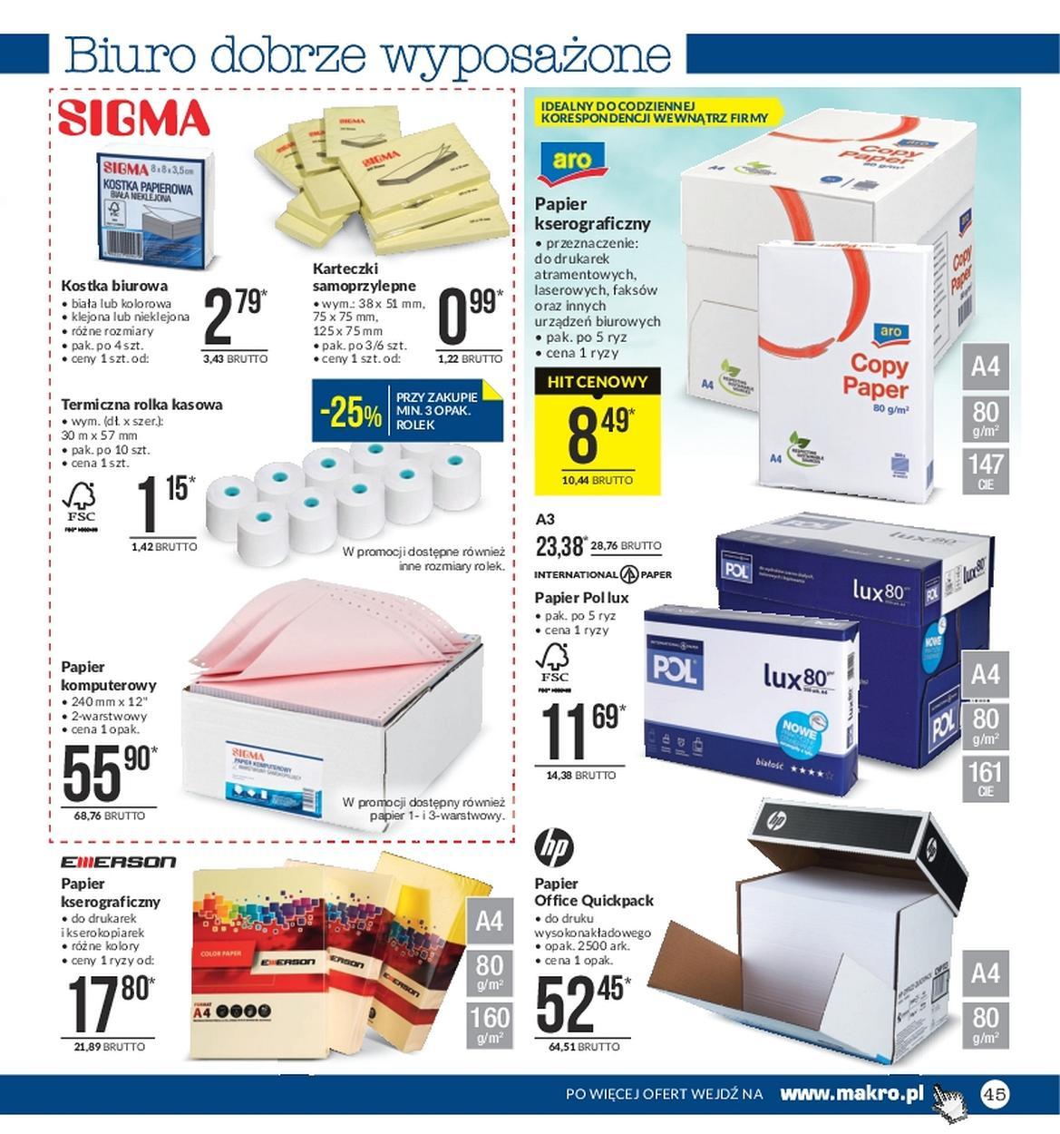 Gazetka promocyjna MAKRO str. 45