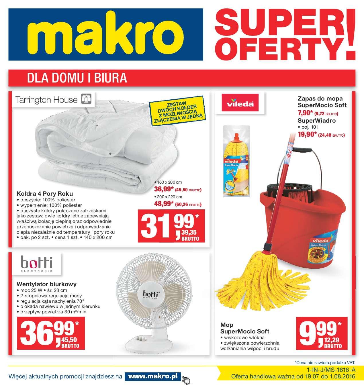 Gazetka promocyjna MAKRO str. 1