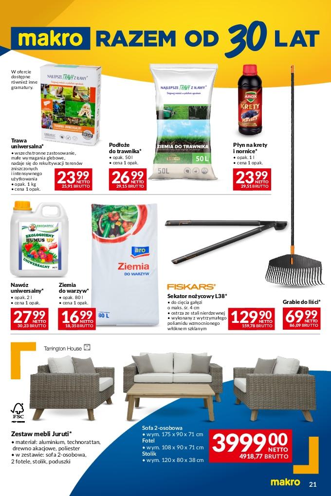 Gazetka promocyjna MAKRO str. 21