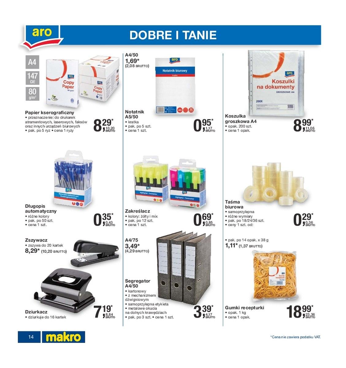 Gazetka promocyjna MAKRO str. 14
