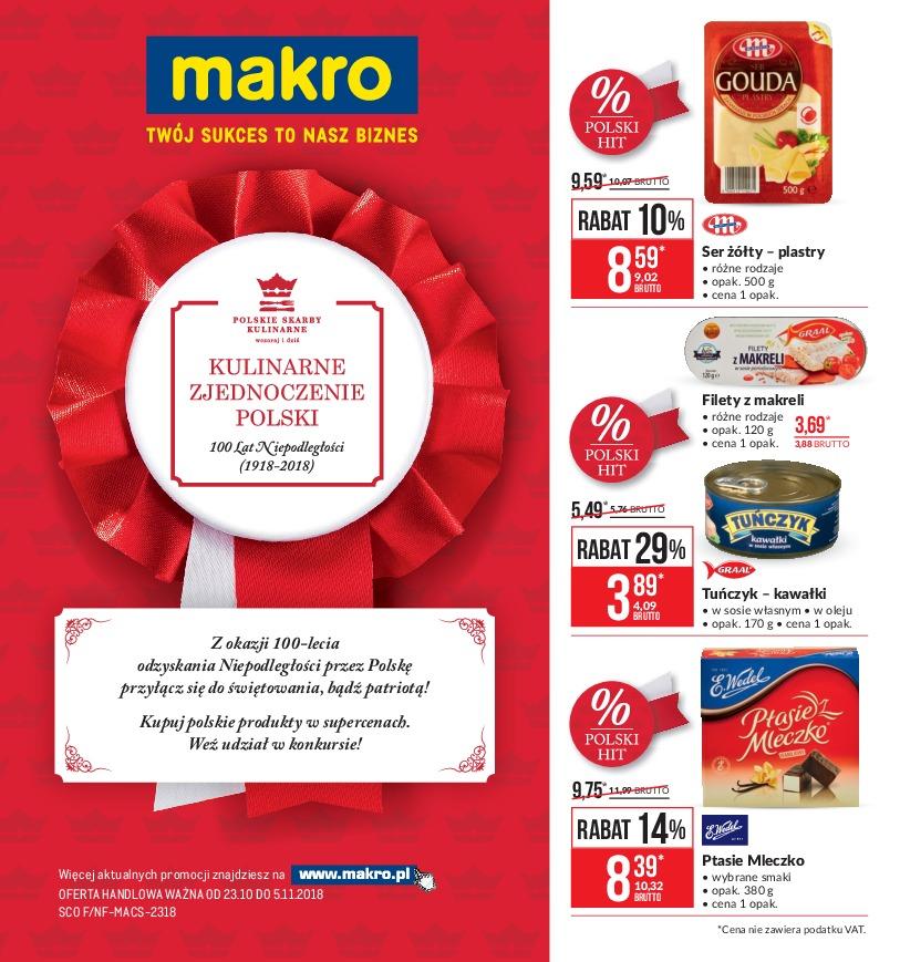 Gazetka promocyjna MAKRO str. 1