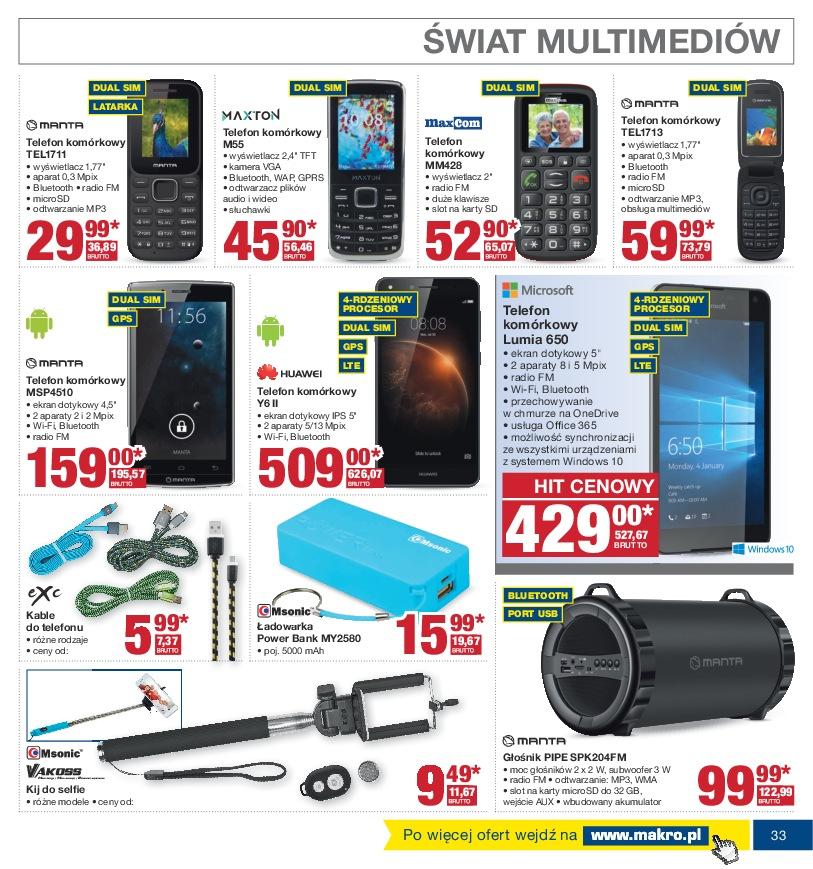 Gazetka promocyjna MAKRO str. 33