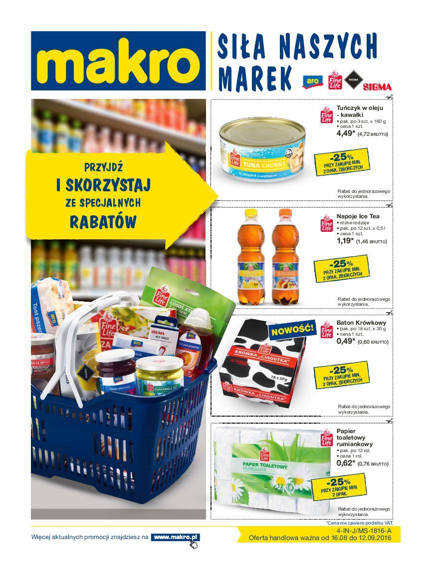 Gazetka promocyjna MAKRO str. 1