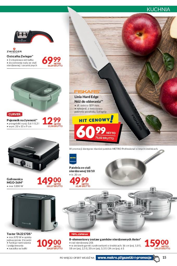 Gazetka promocyjna MAKRO str. 15