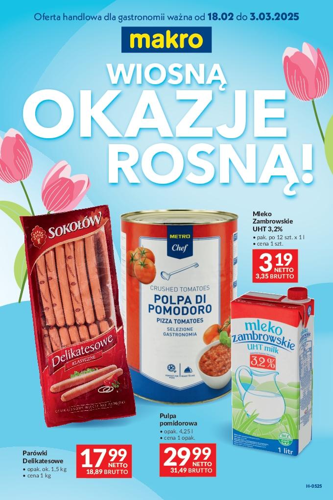Gazetka promocyjna MAKRO str. 1