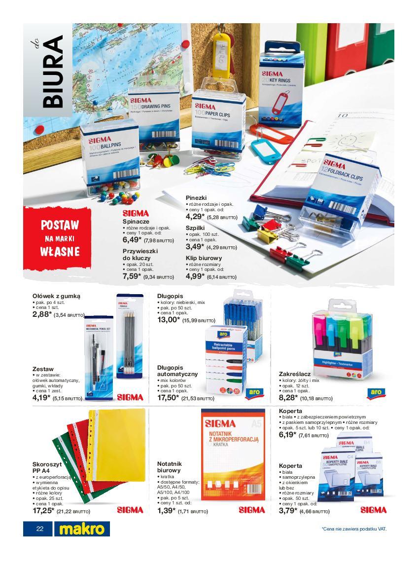 Gazetka promocyjna MAKRO str. 22