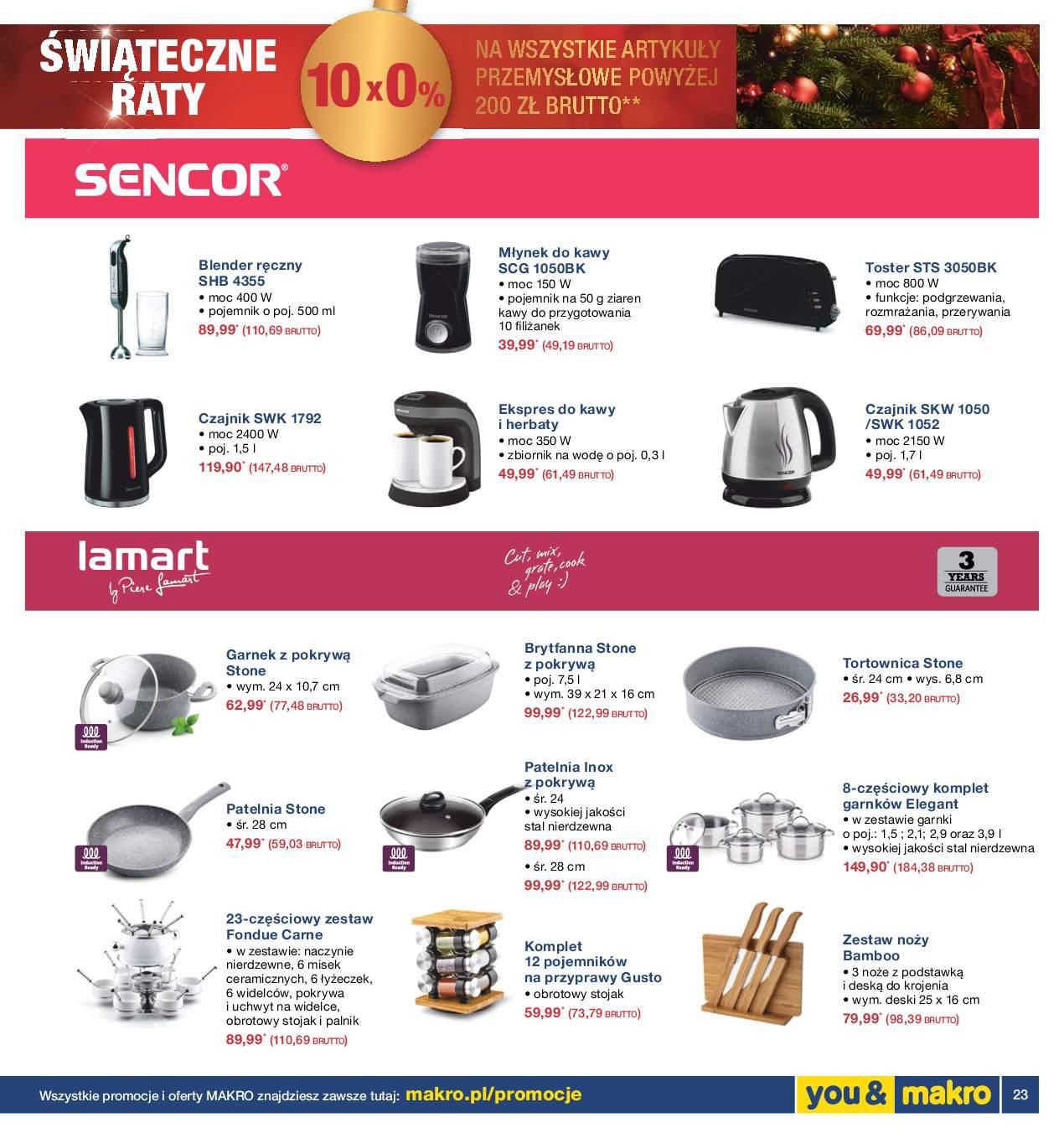 Gazetka promocyjna MAKRO str. 23