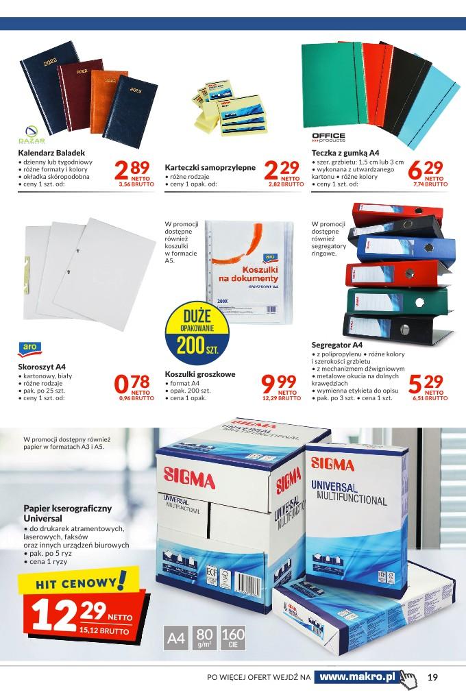 Gazetka promocyjna MAKRO str. 19