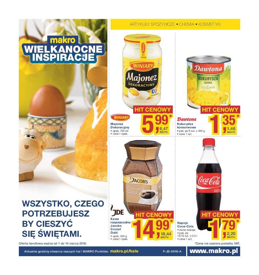 Gazetka promocyjna MAKRO str. 1