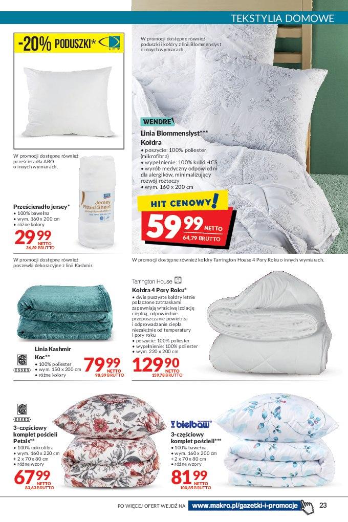 Gazetka promocyjna MAKRO str. 23