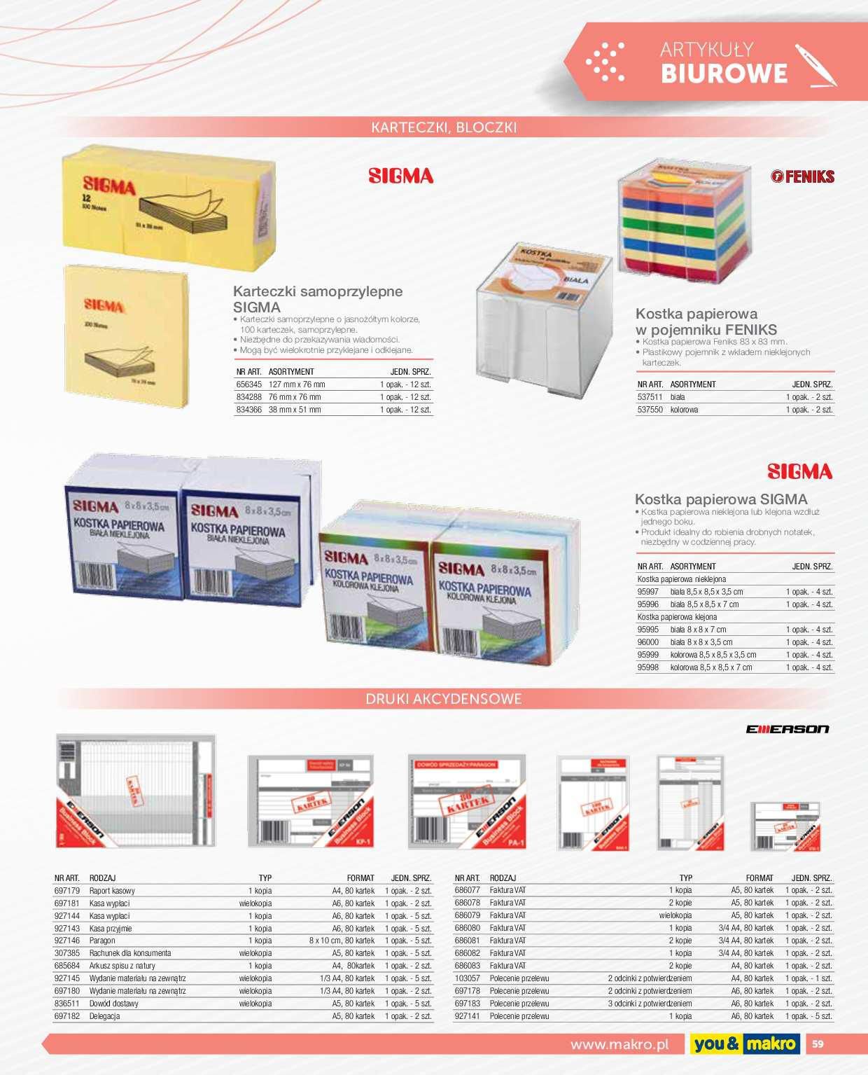 Gazetka promocyjna MAKRO str. 59