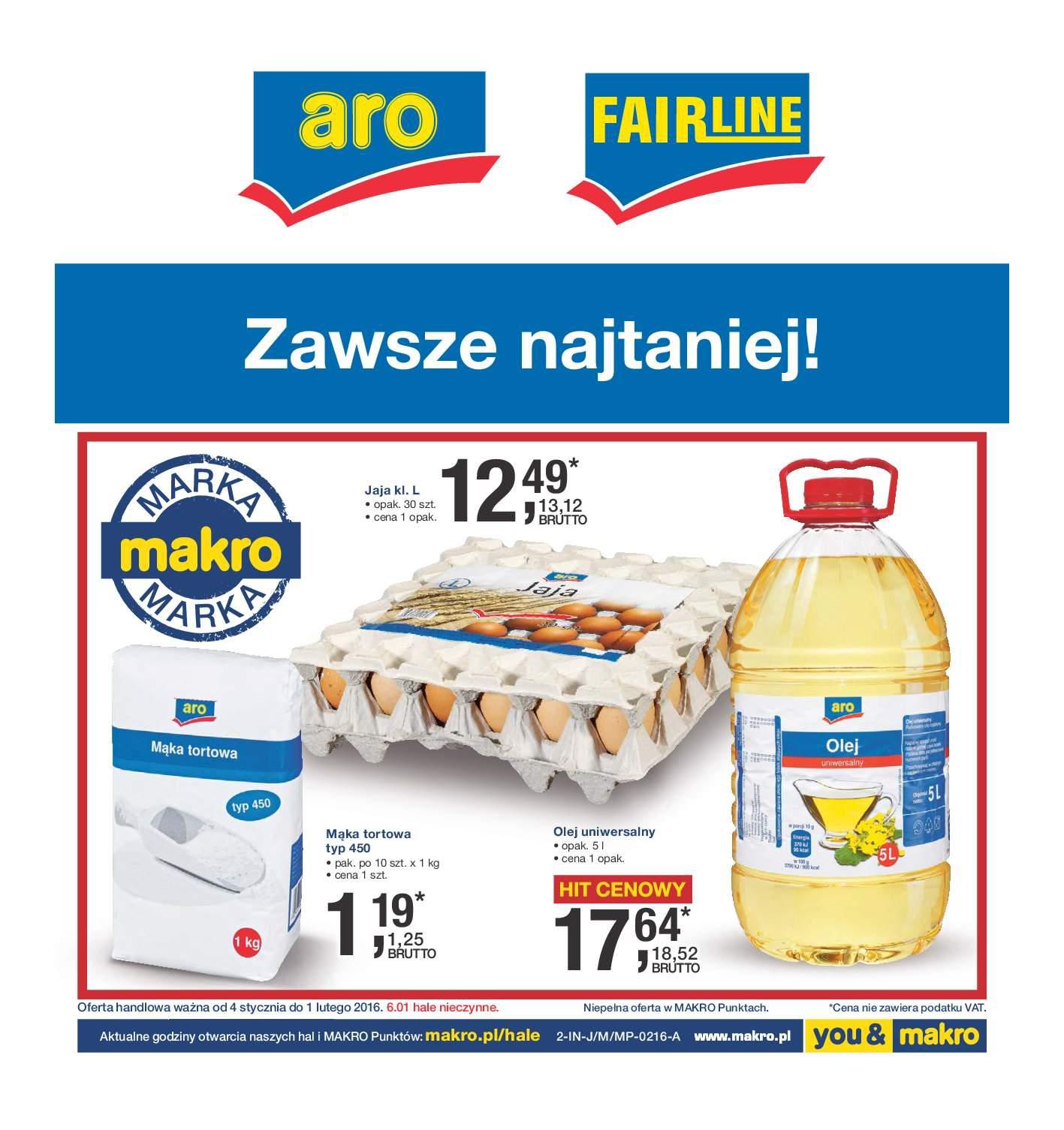 Gazetka promocyjna MAKRO str. 1