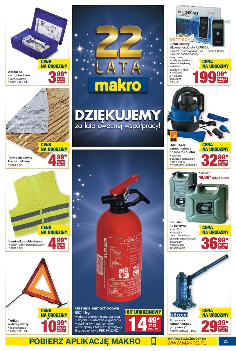 Gazetka promocyjna MAKRO str. 23