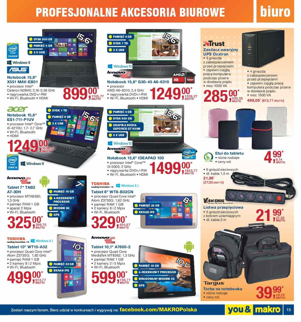 Gazetka promocyjna MAKRO str. 15