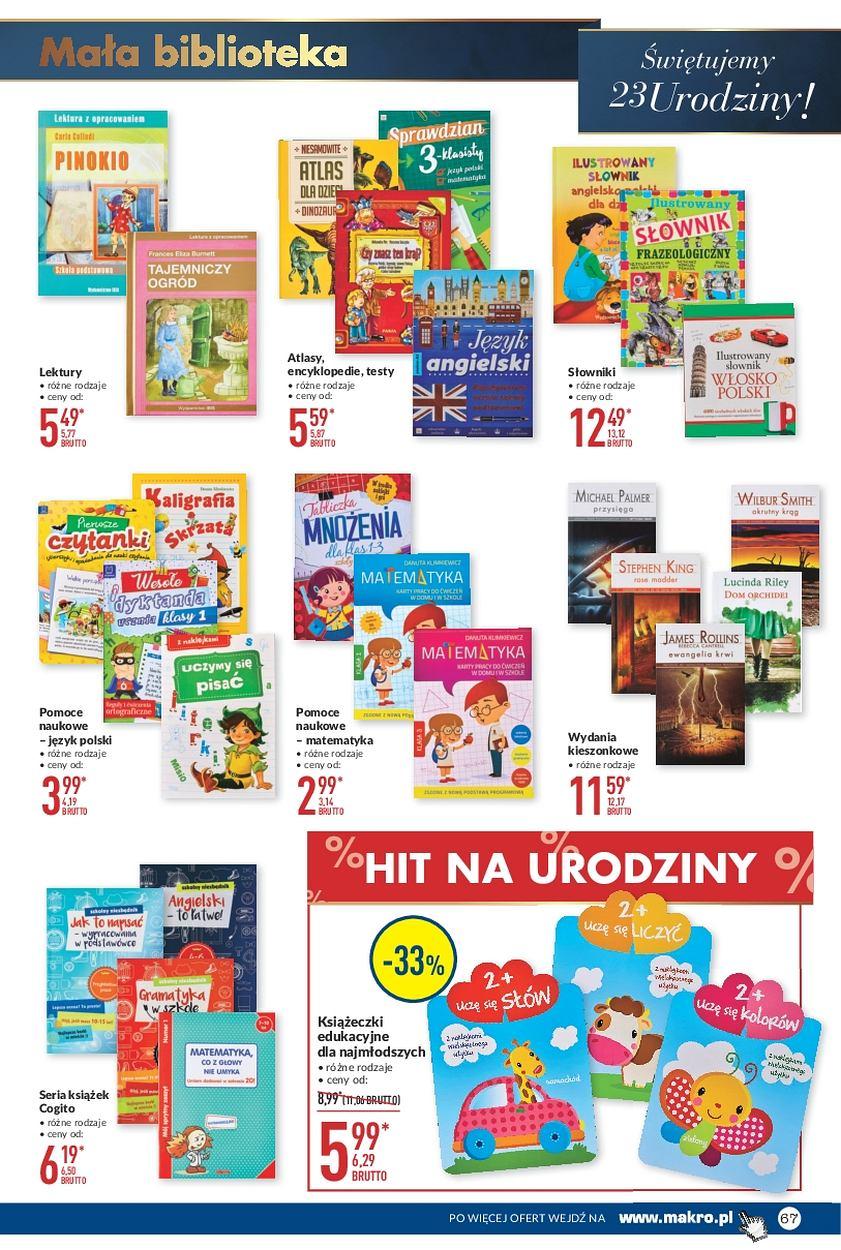 Gazetka promocyjna MAKRO str. 67