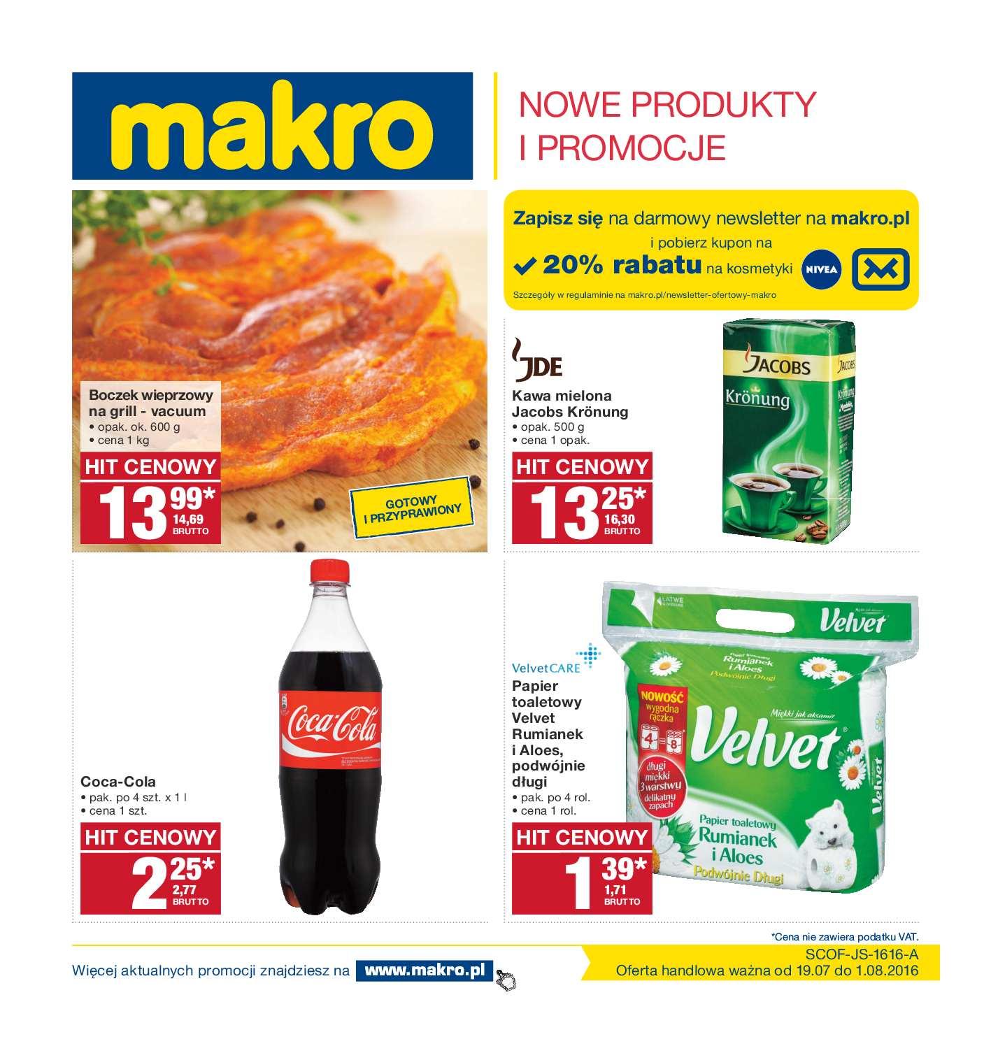 Gazetka promocyjna MAKRO str. 1