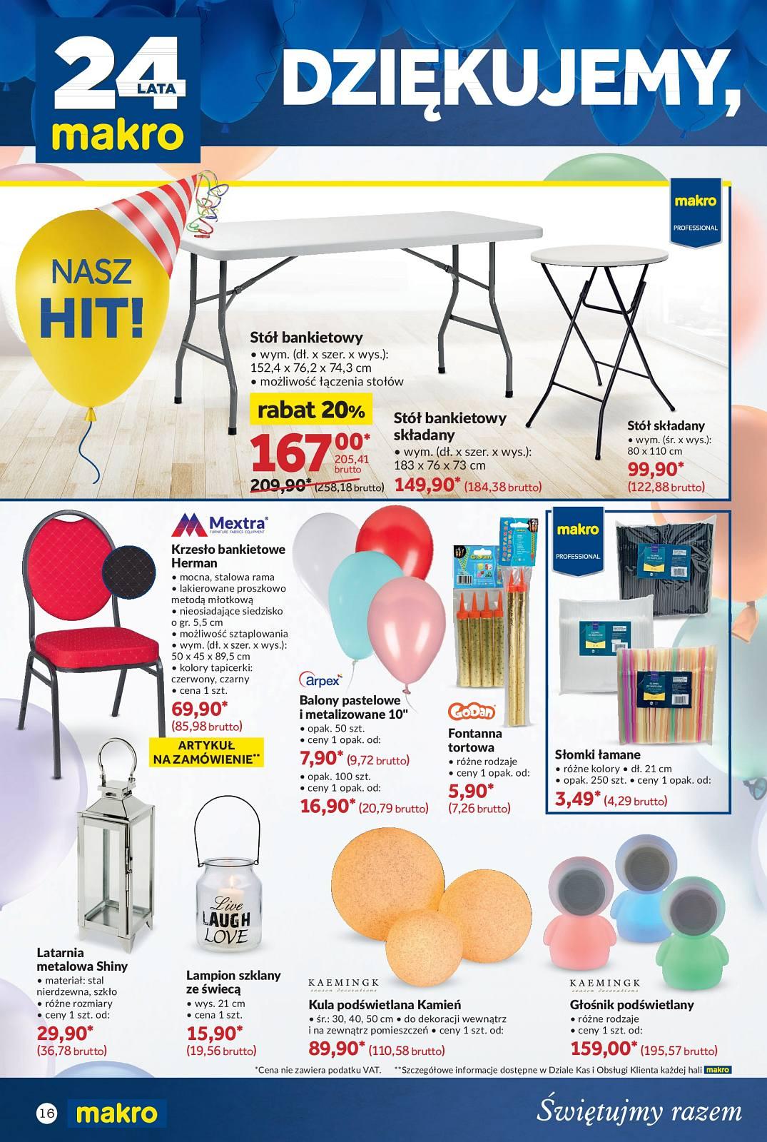 Gazetka promocyjna MAKRO str. 16