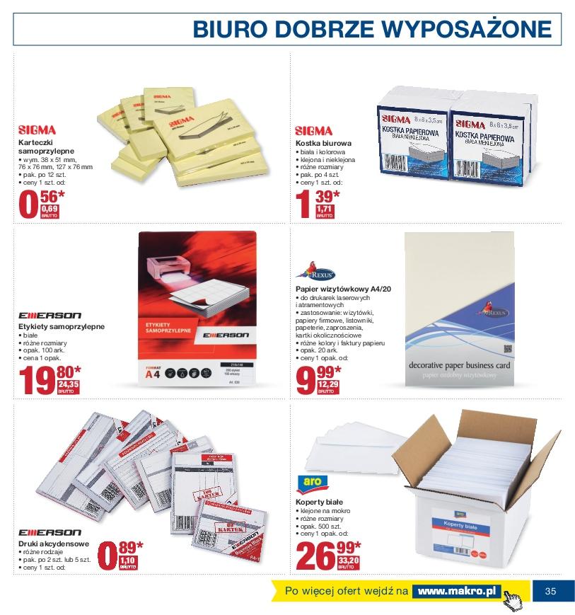 Gazetka promocyjna MAKRO str. 35