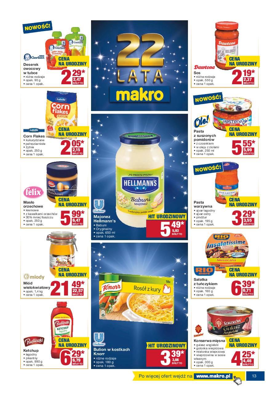 Gazetka promocyjna MAKRO str. 13