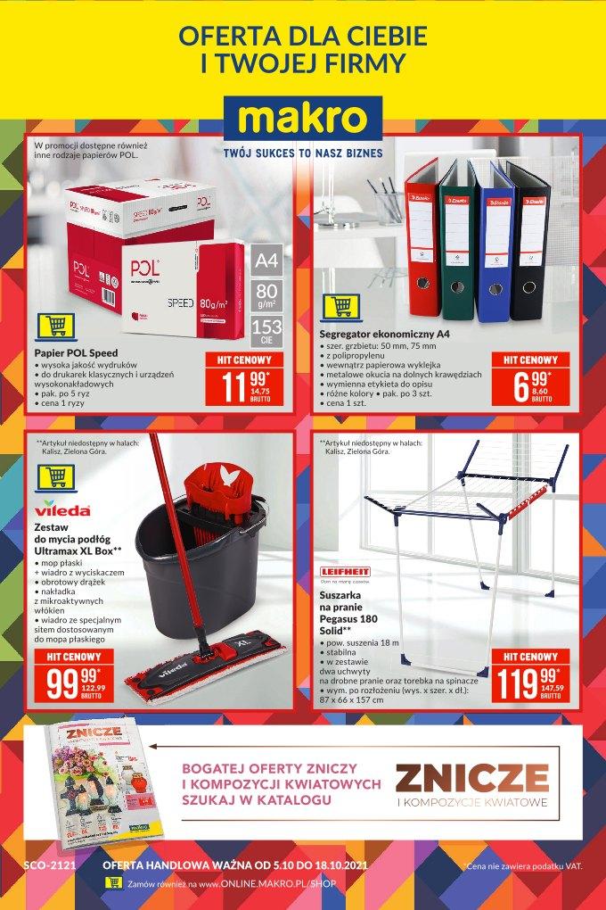 Gazetka promocyjna MAKRO str. 1