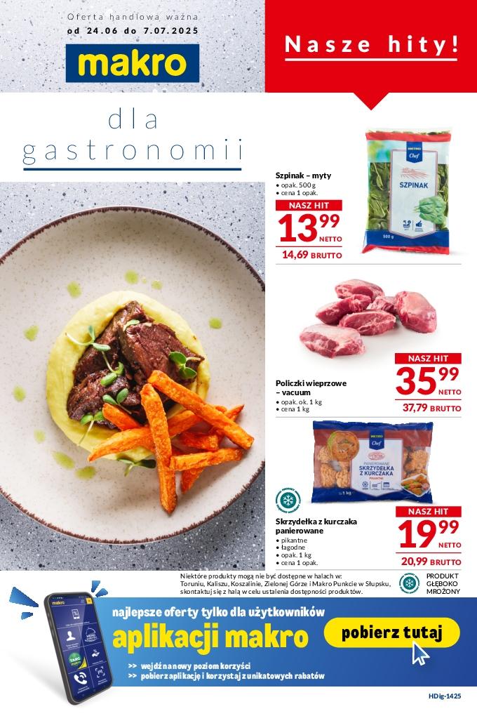 Gazetka promocyjna MAKRO str. 1