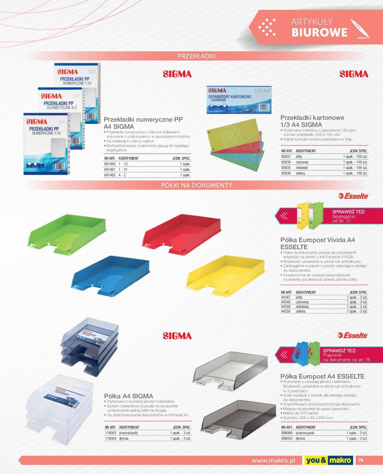 Gazetka promocyjna MAKRO str. 75