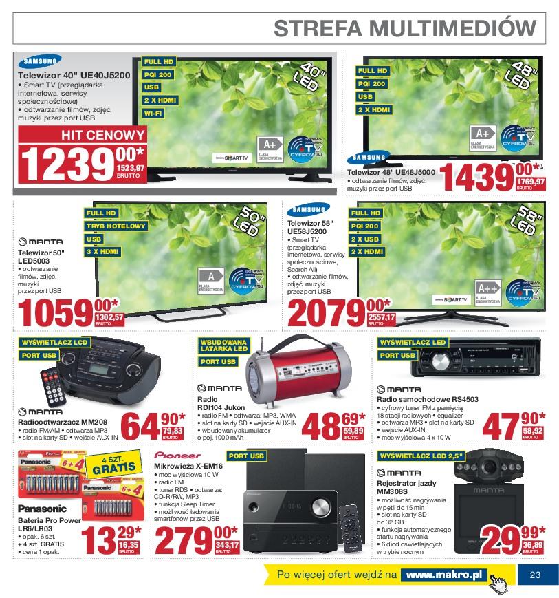 Gazetka promocyjna MAKRO str. 23
