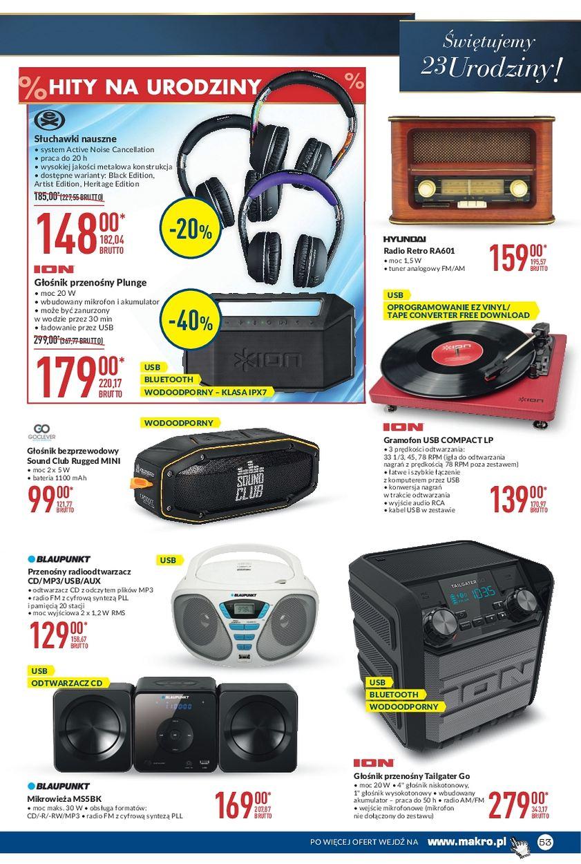 Gazetka promocyjna MAKRO str. 53