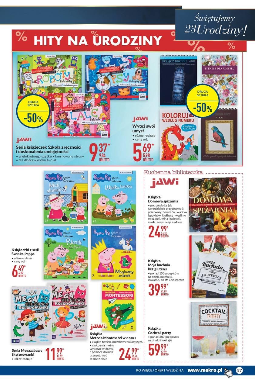 Gazetka promocyjna MAKRO str. 47